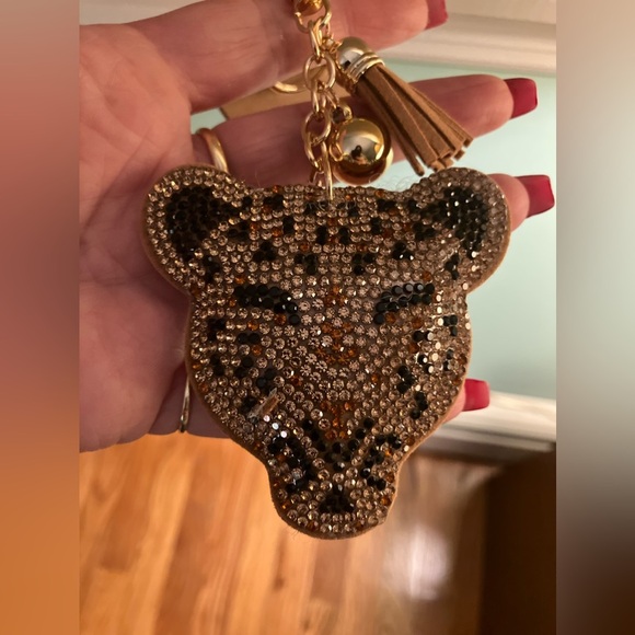 Tiger 🐅 Bling Bag Charm/Keychain - Picture 4 of 4